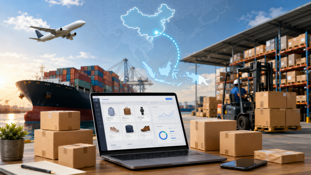 cara import dari china